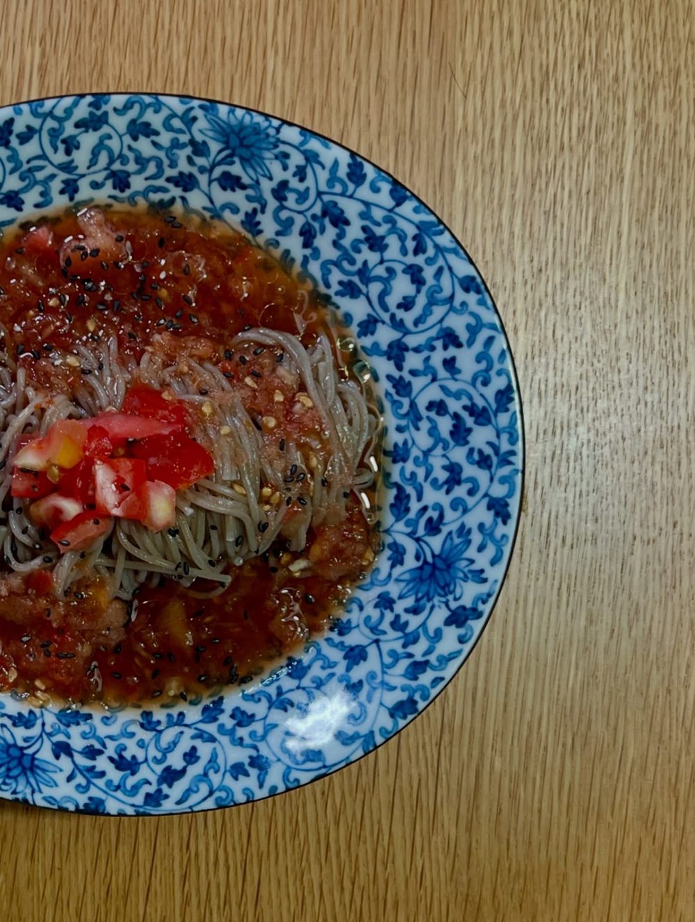토마토 냉모밀 2