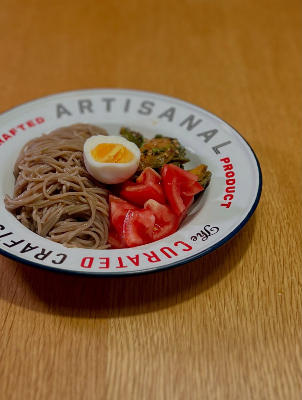 간장 드레싱에 마리네이드 한 아보카도 냉소바 Soy-Marinated Avocado Cold Soba 4