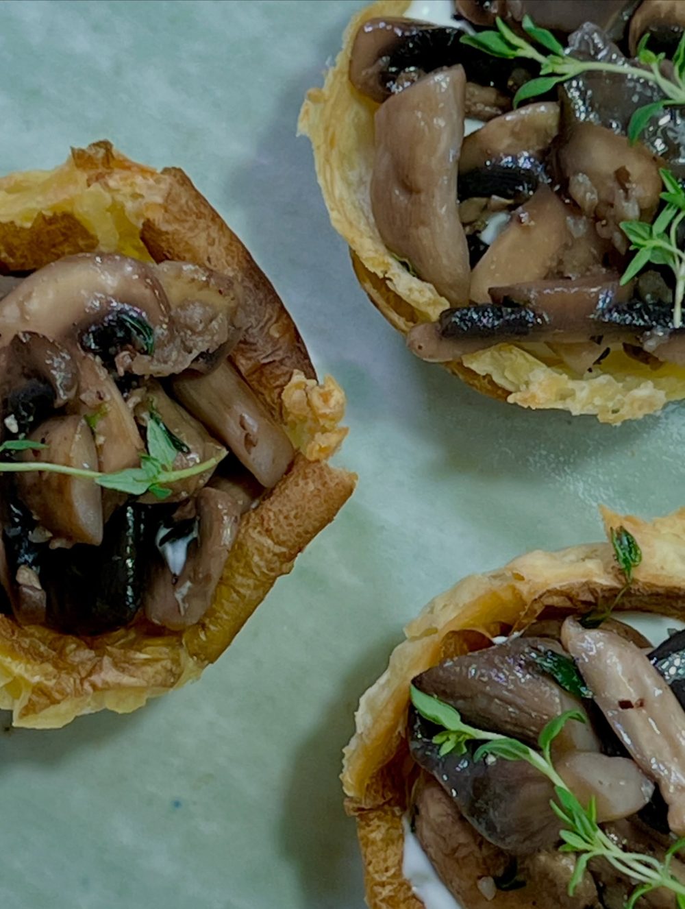 Mushroom Smashed Potato 4