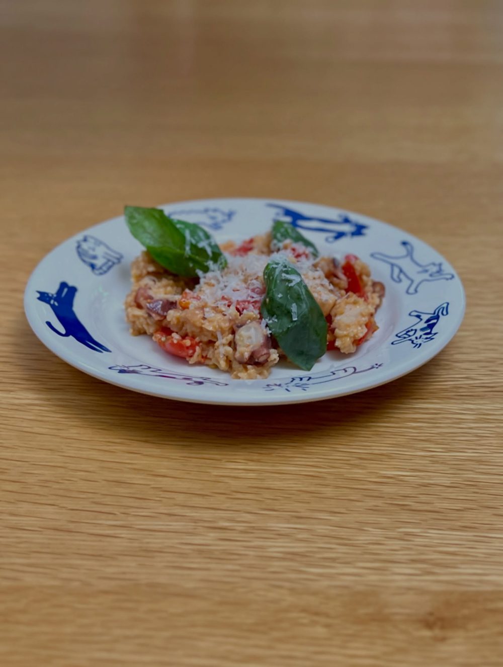 토마토 문어 리소토