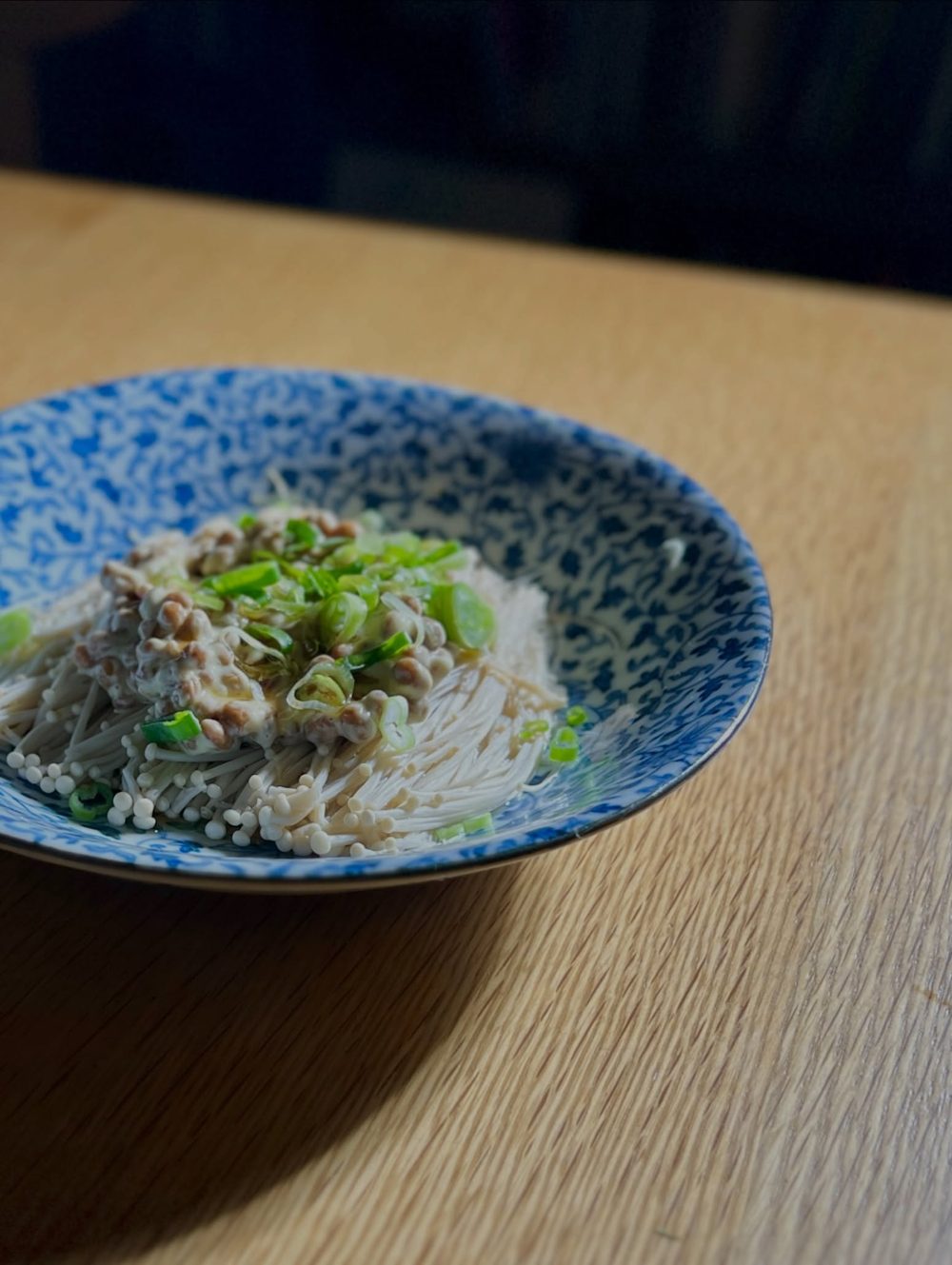 팽이버섯 낫토무침