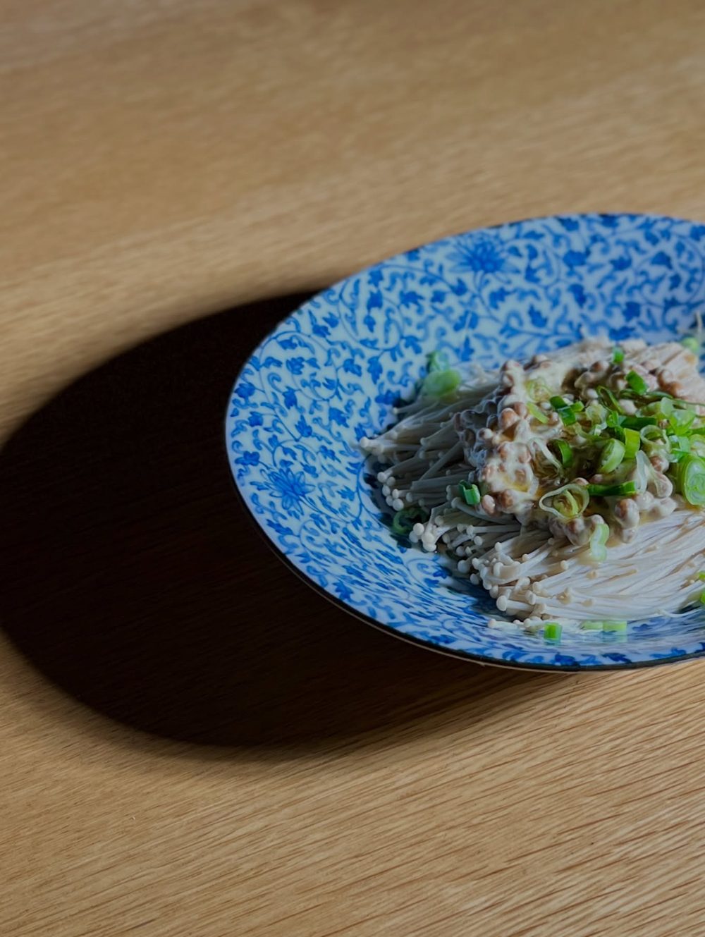 팽이버섯 낫토무침 3