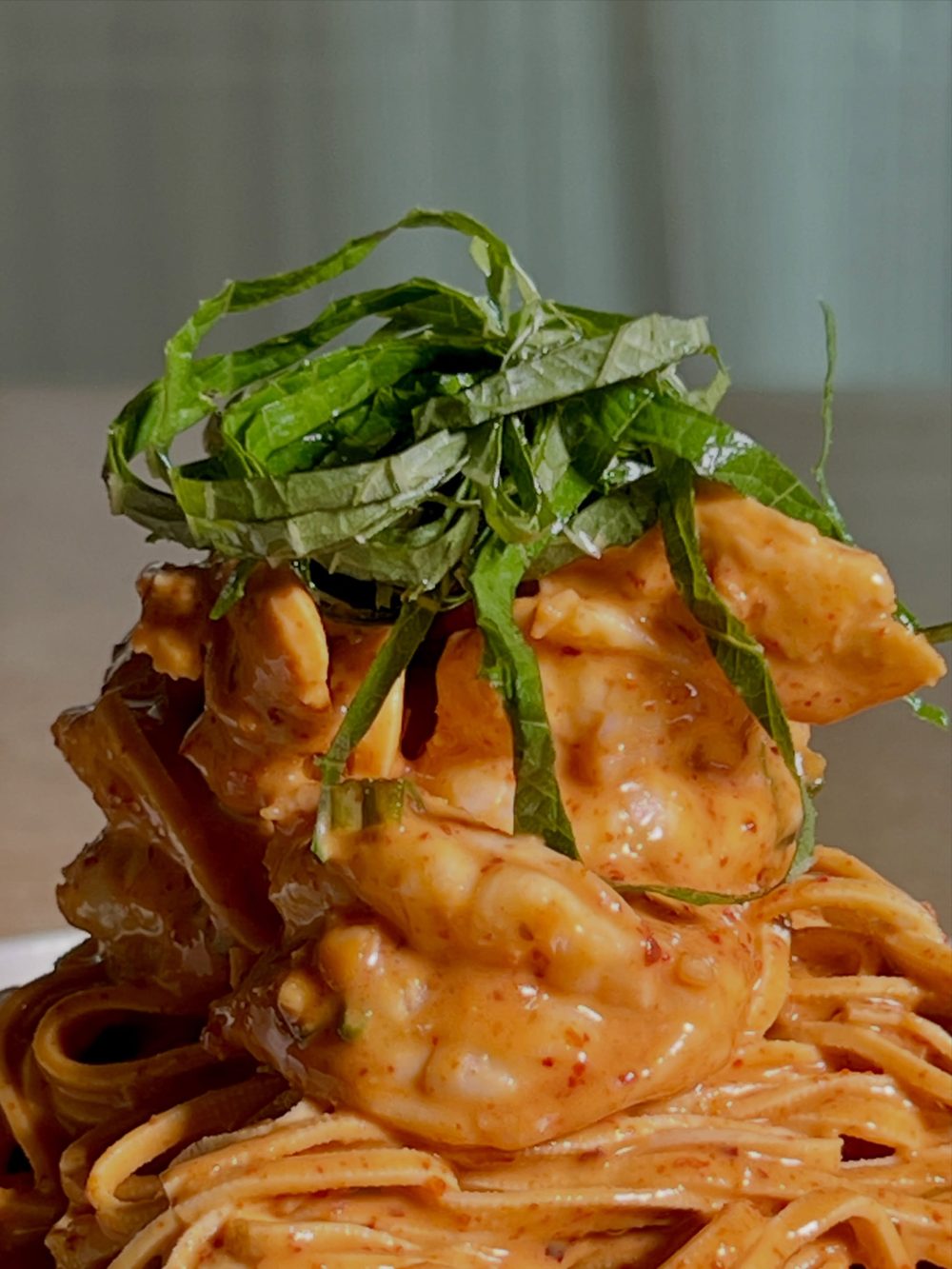 Shrimp Dandan Tofu Noodles 2