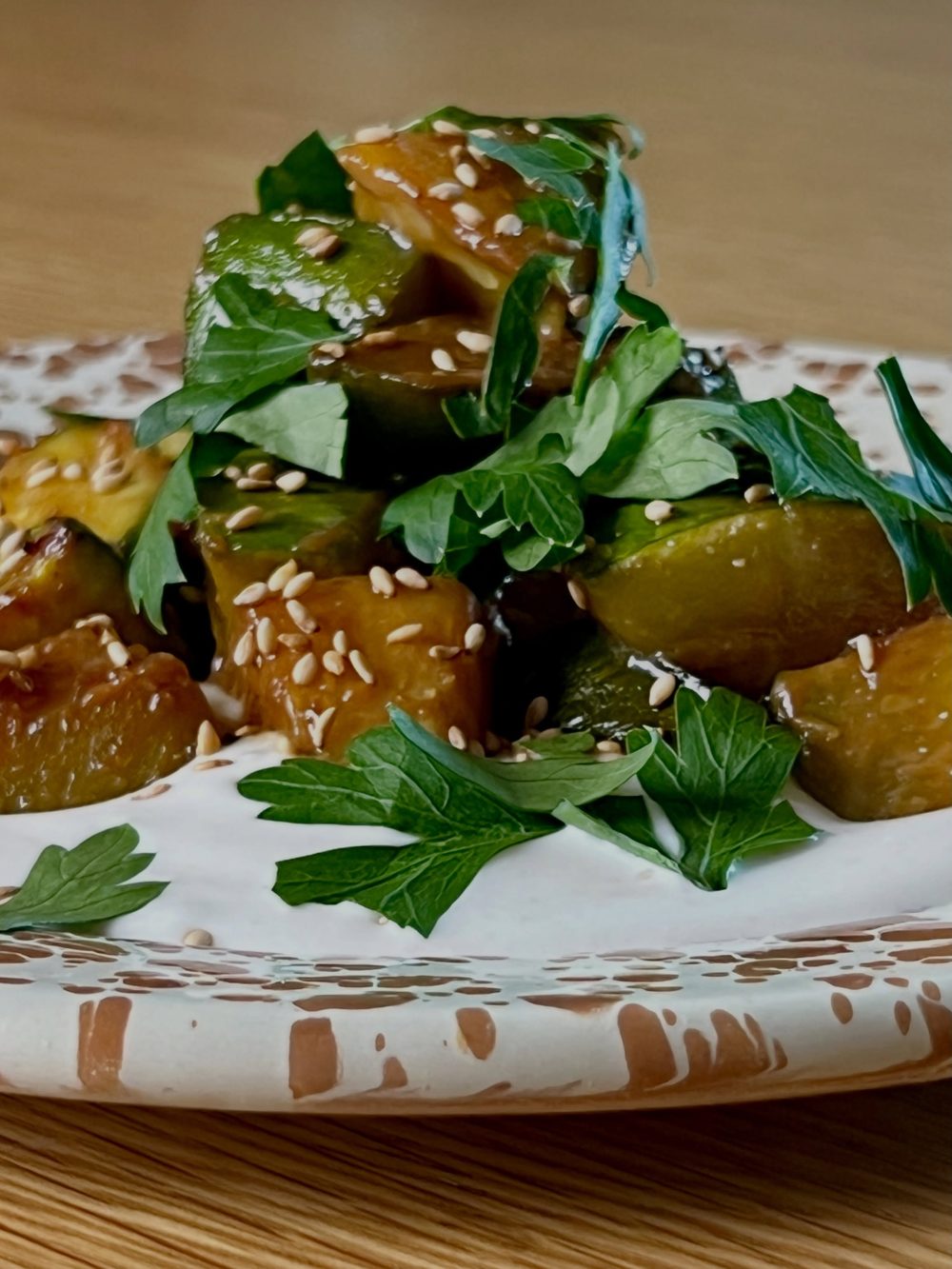 Miso-Glazed Zucchini 2