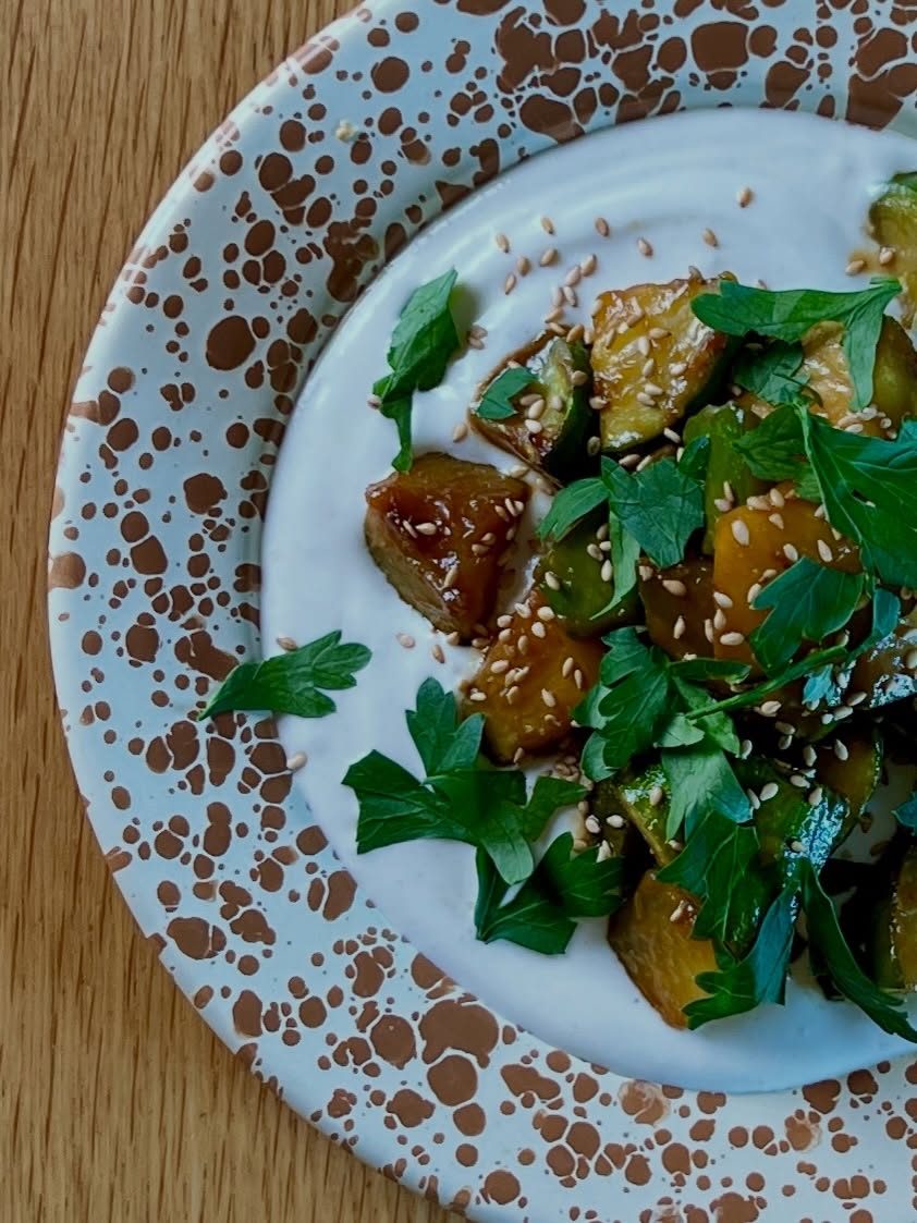 Miso-Glazed Zucchini 5