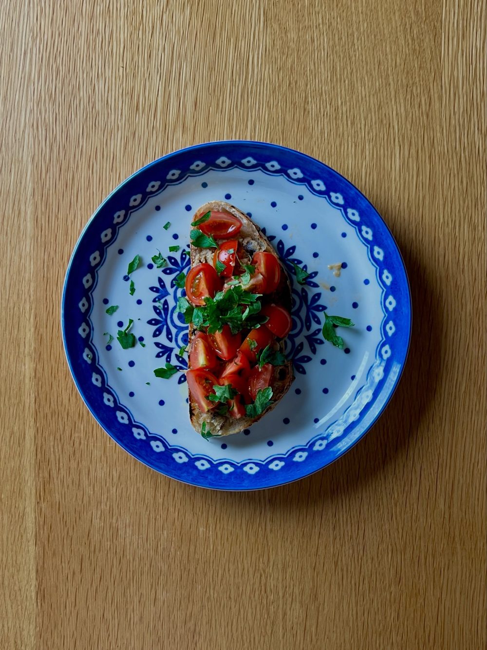 Tomato Sardine Toast 2