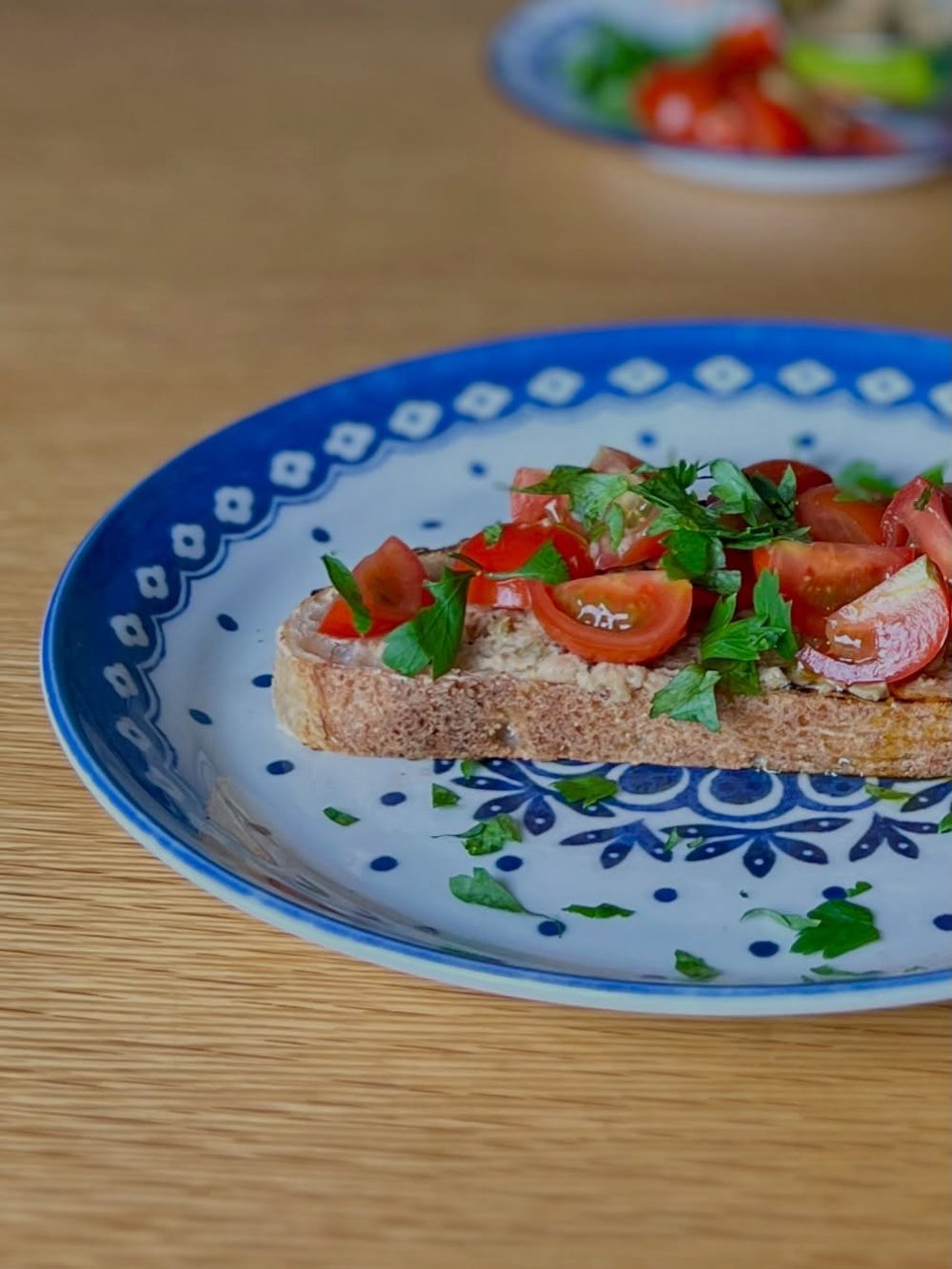 Tomato Sardine Toast 4