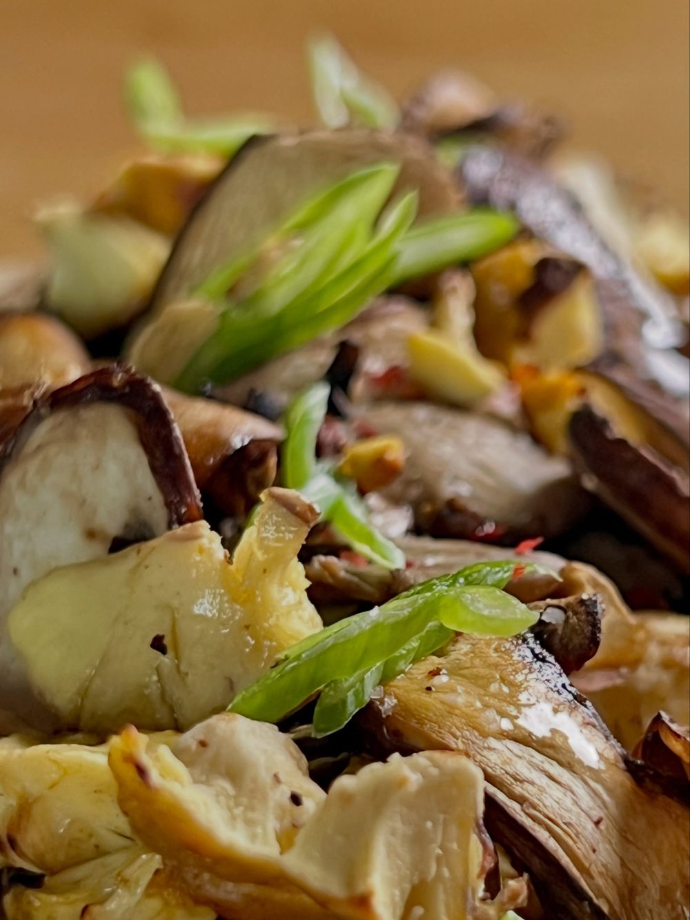 Chestnut Button Mushroom Truffle Toast 5