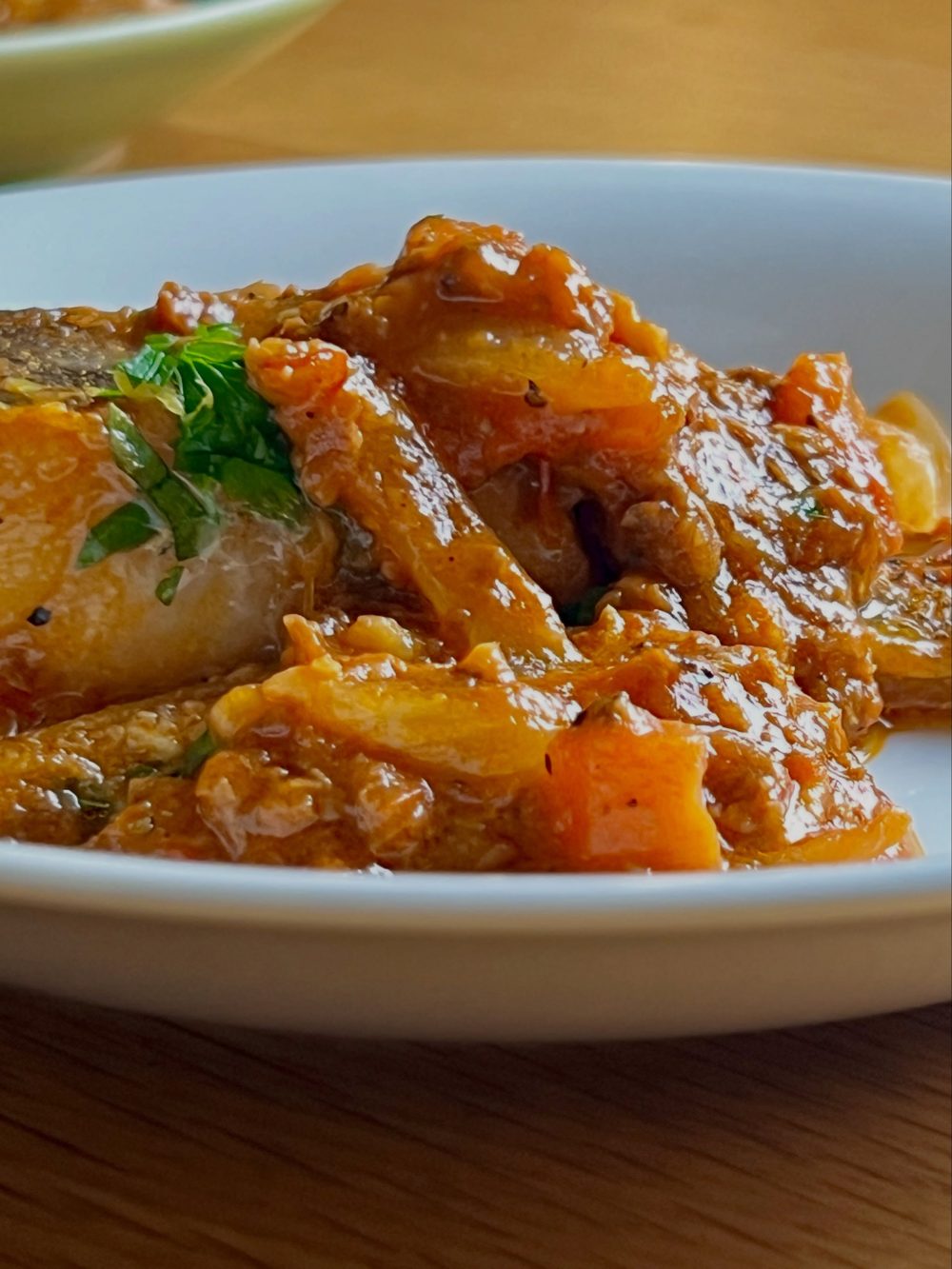 Saffron Cod (Aimed for Stew, Came Up Short on Broth) Braise 2