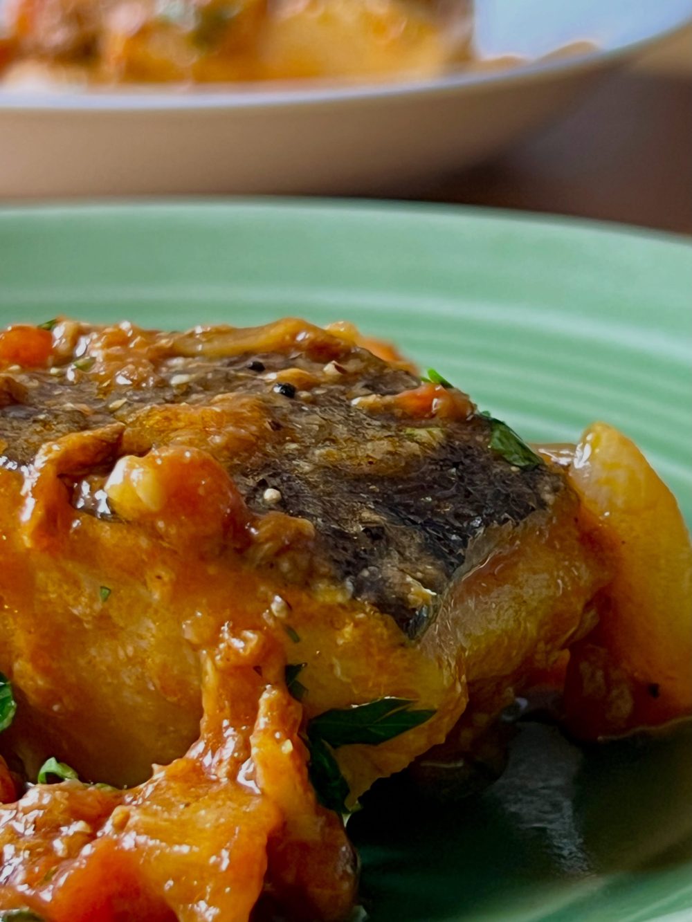 Saffron Cod (Aimed for Stew, Came Up Short on Broth) Braise 4