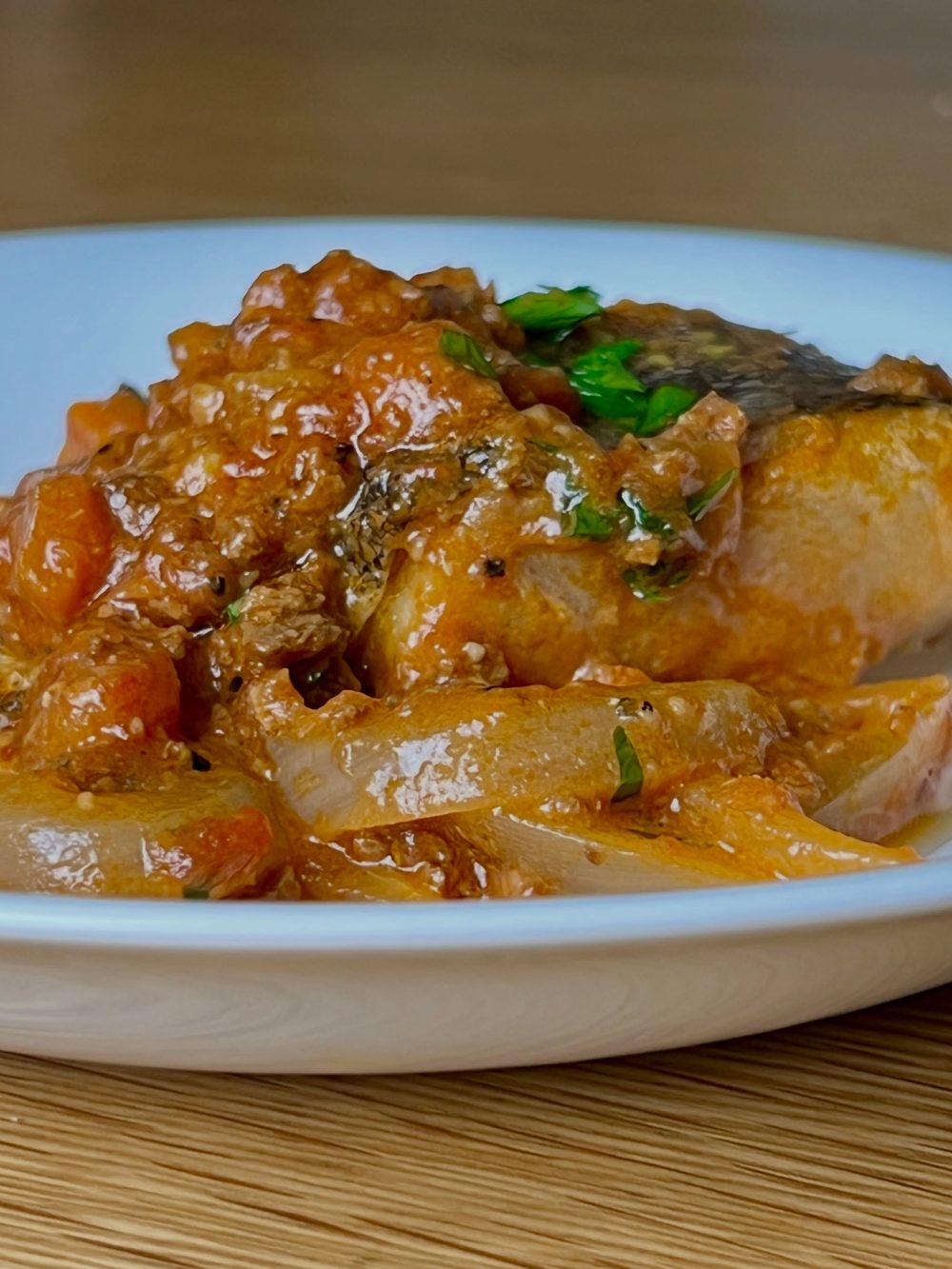 Saffron Cod (Aimed for Stew, Came Up Short on Broth) Braise 5