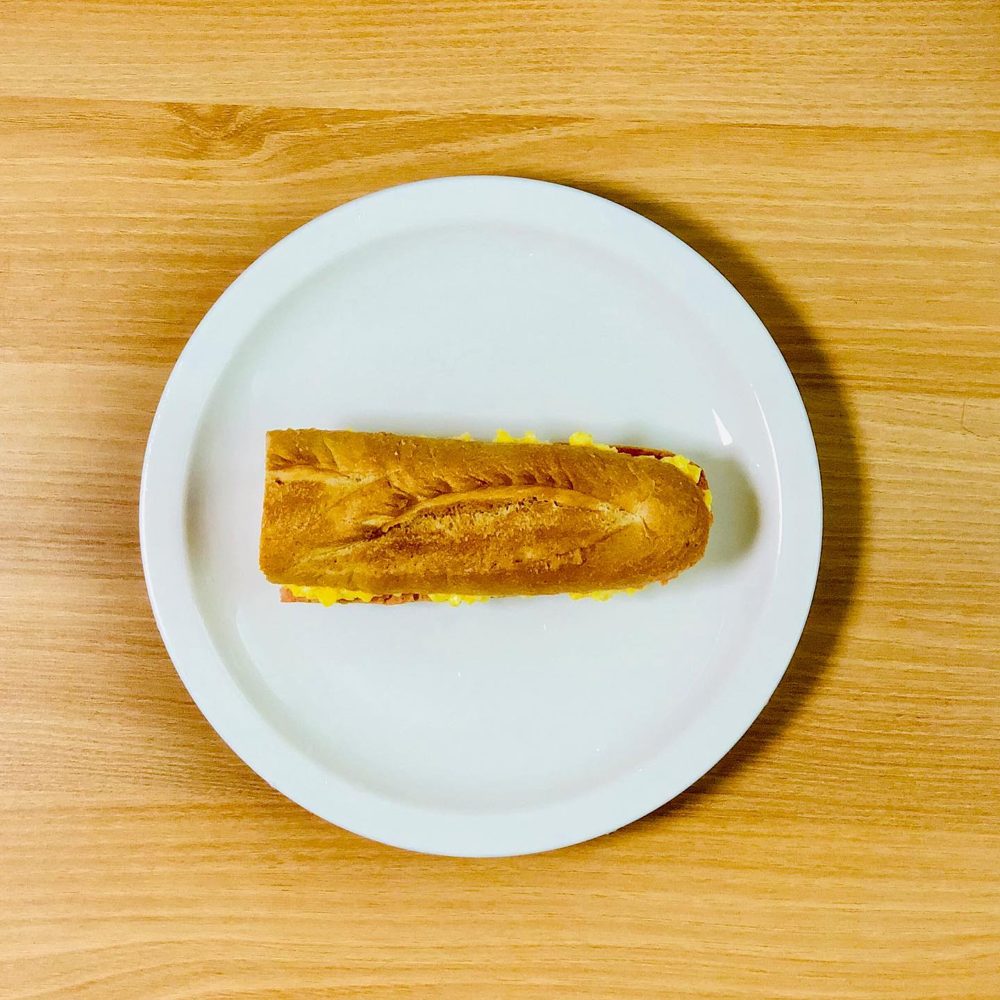 바게트샌드위치 모닝리추얼 모닝루틴