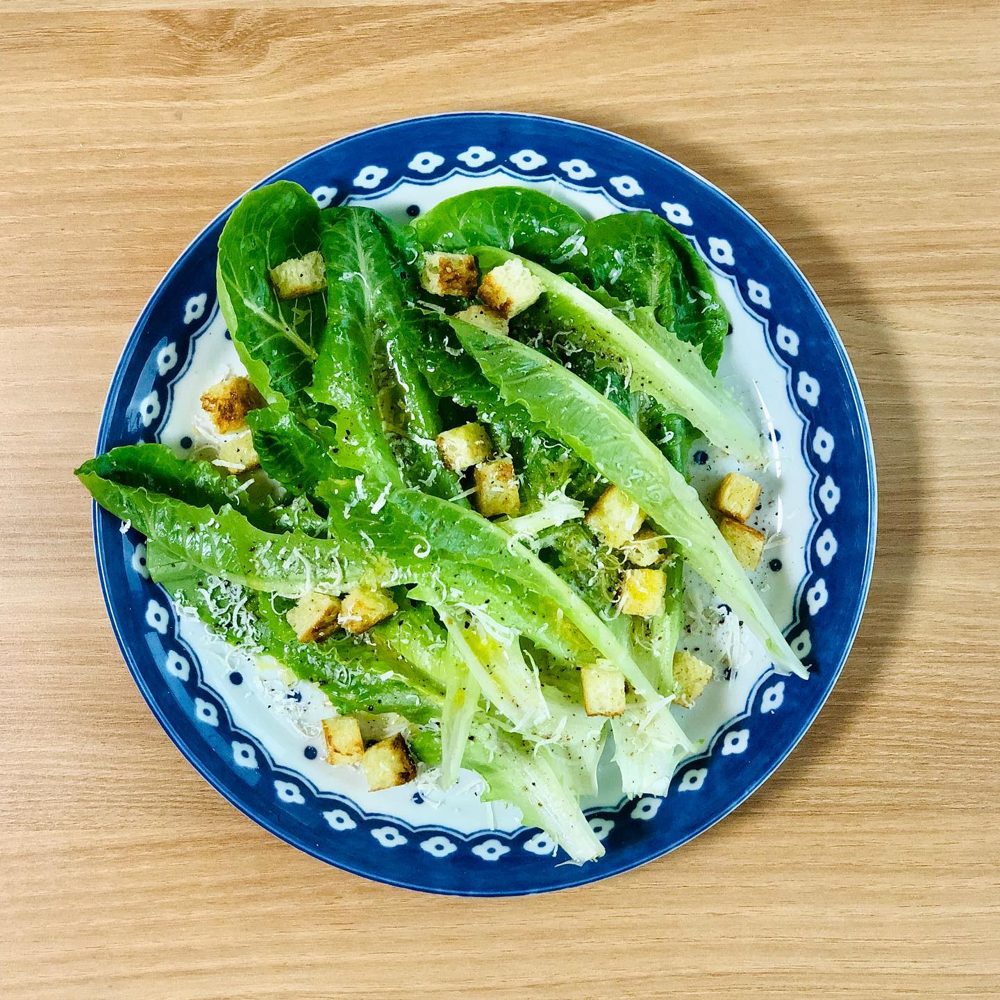 시저샐러드 조식 아침밥