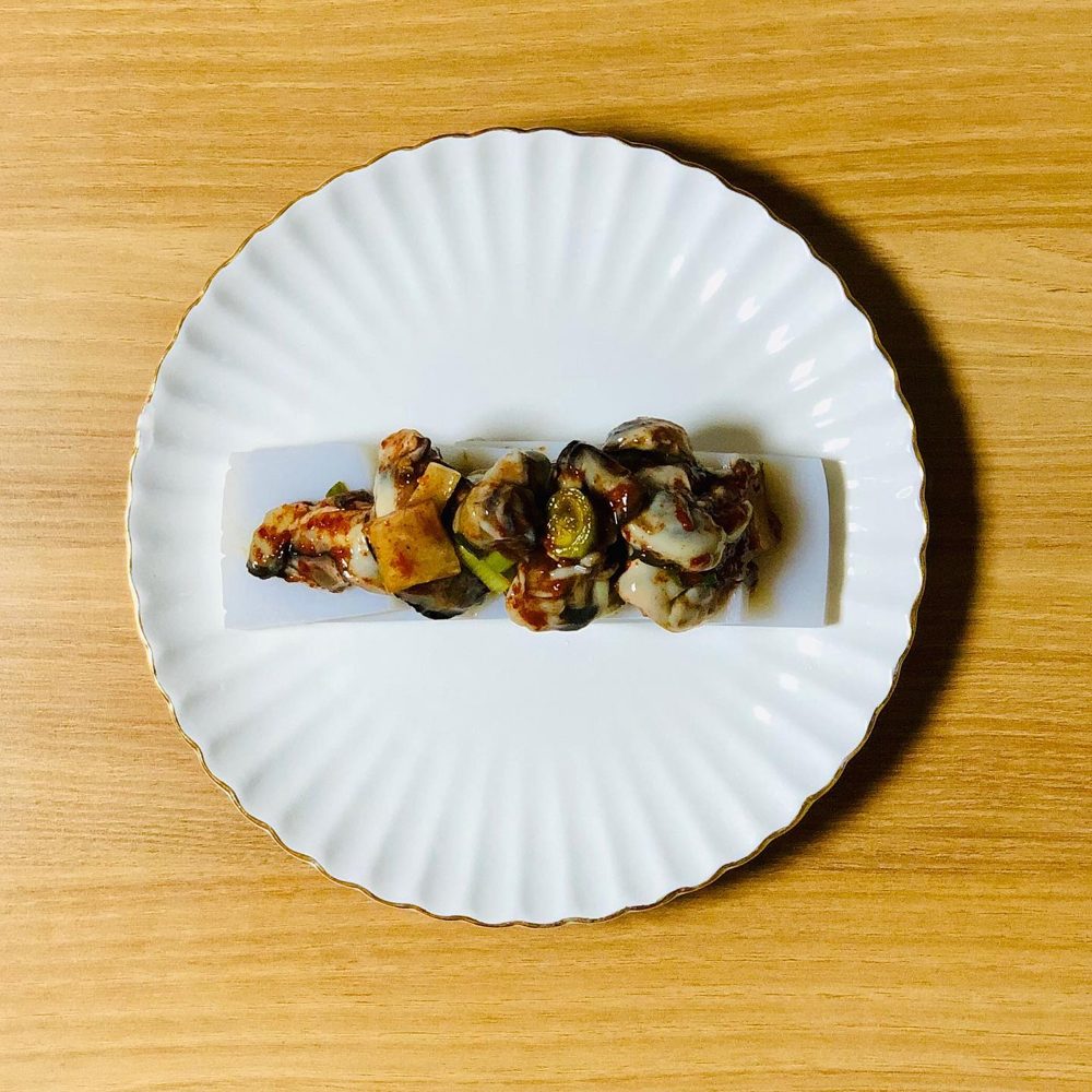 청포묵 굴무침 모닝리추얼