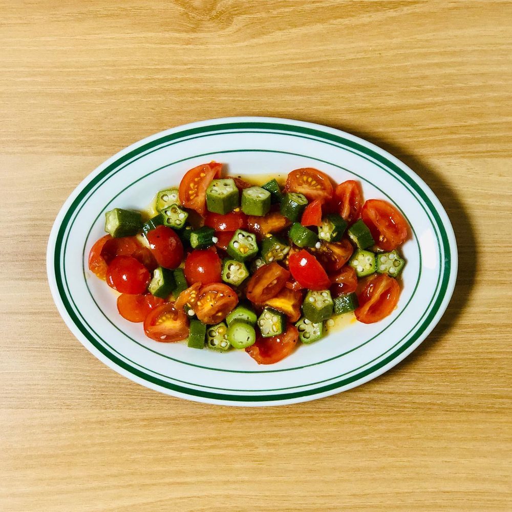 오크라토마토마리네이드 모닝리추얼 모닝루틴