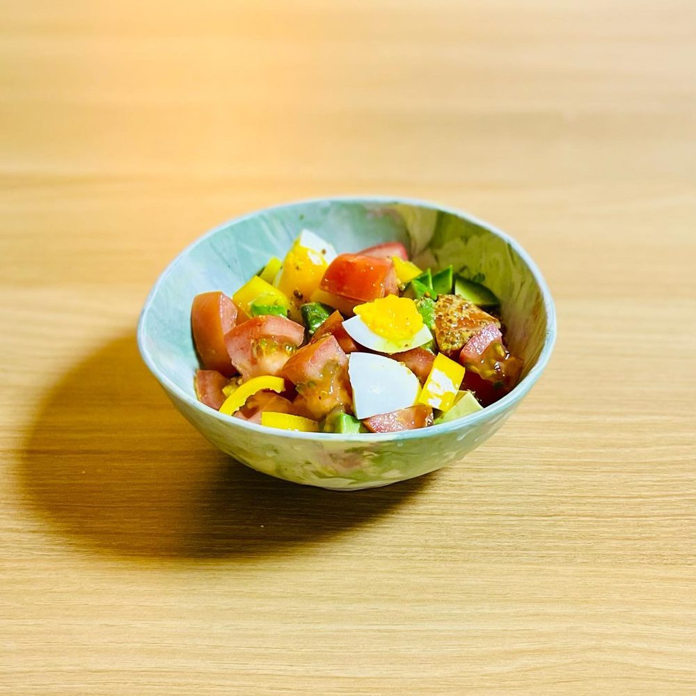 토마토아보카도샐러드 모닝리추얼 모닝루틴 2