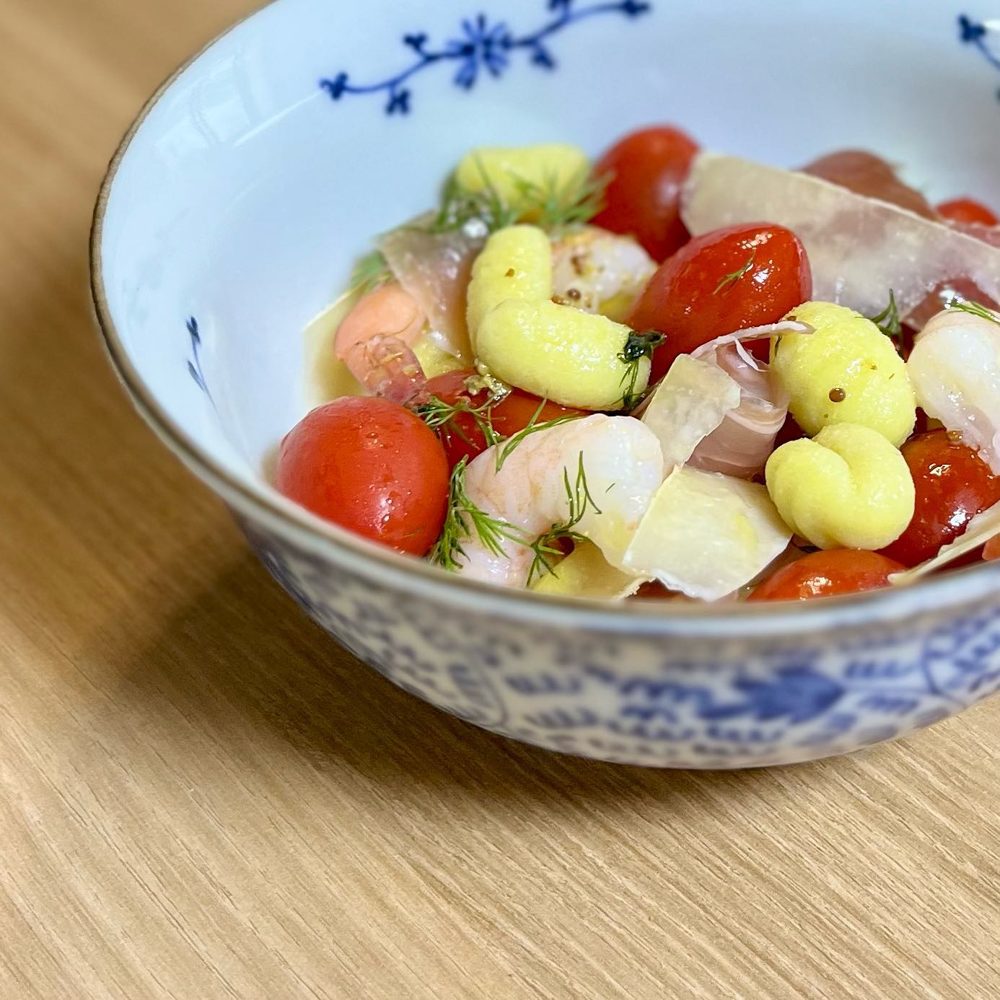 졸업 뇨끼샐러드 토마토 3