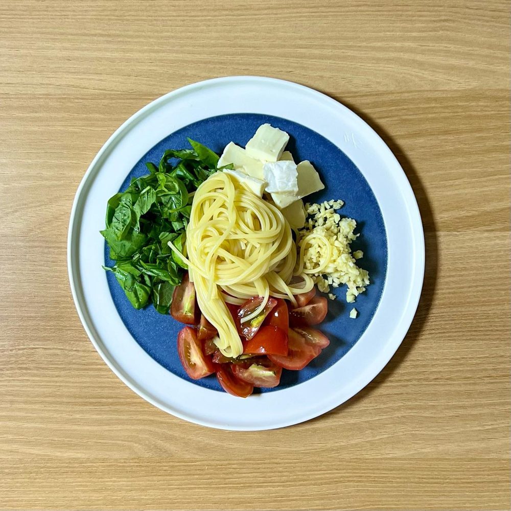 브리치즈파스타 토마토 브리치즈