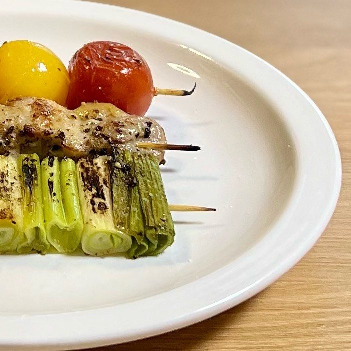 토마토 닭꼬치 대파 2