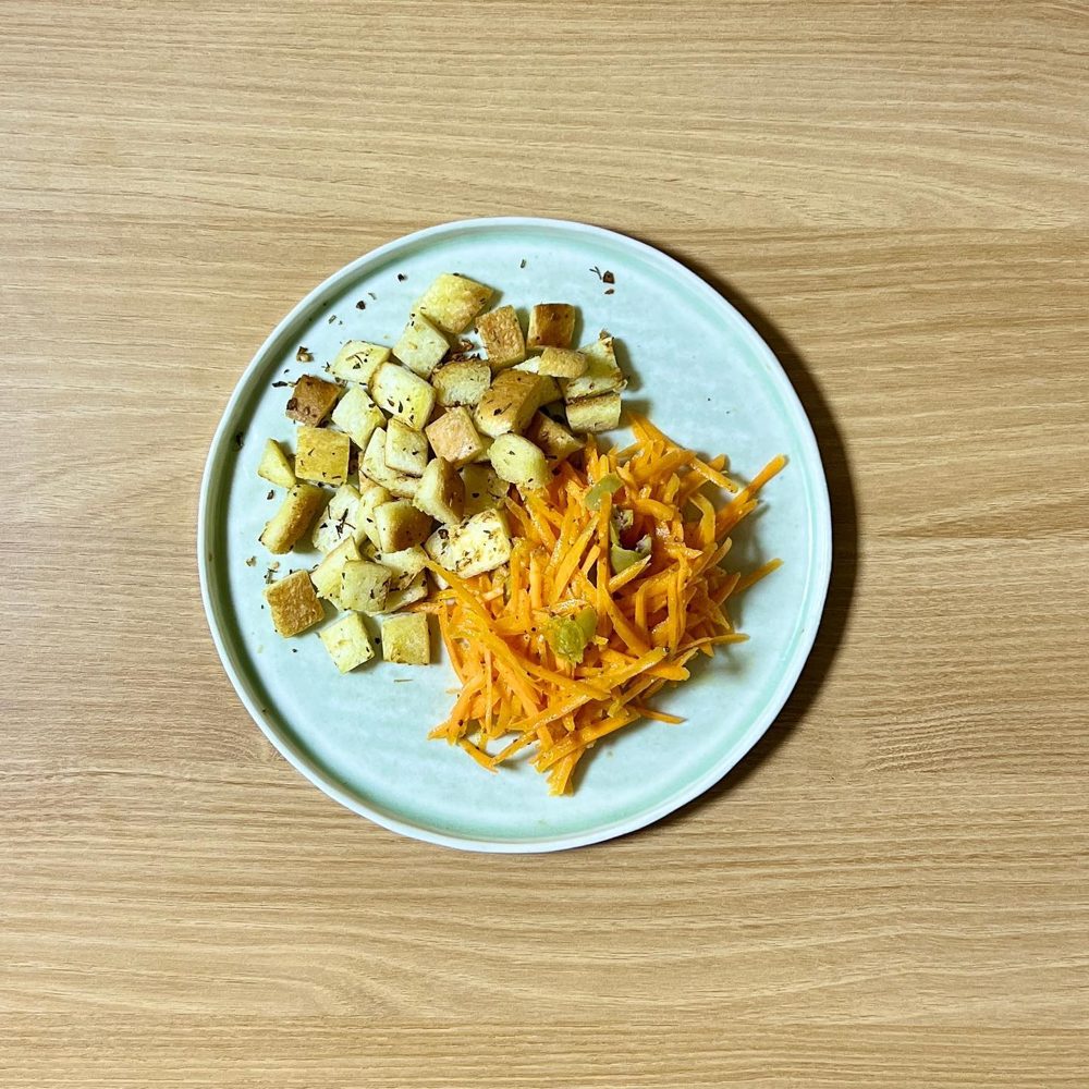 크루통 당근라페 2