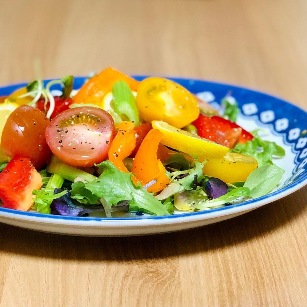 냉털 어린잎채소 토마토 2