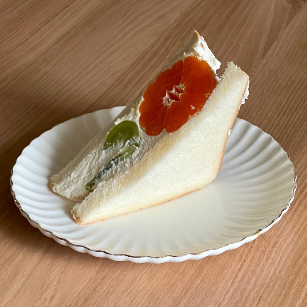 생크림과일샌드위치 과일산도