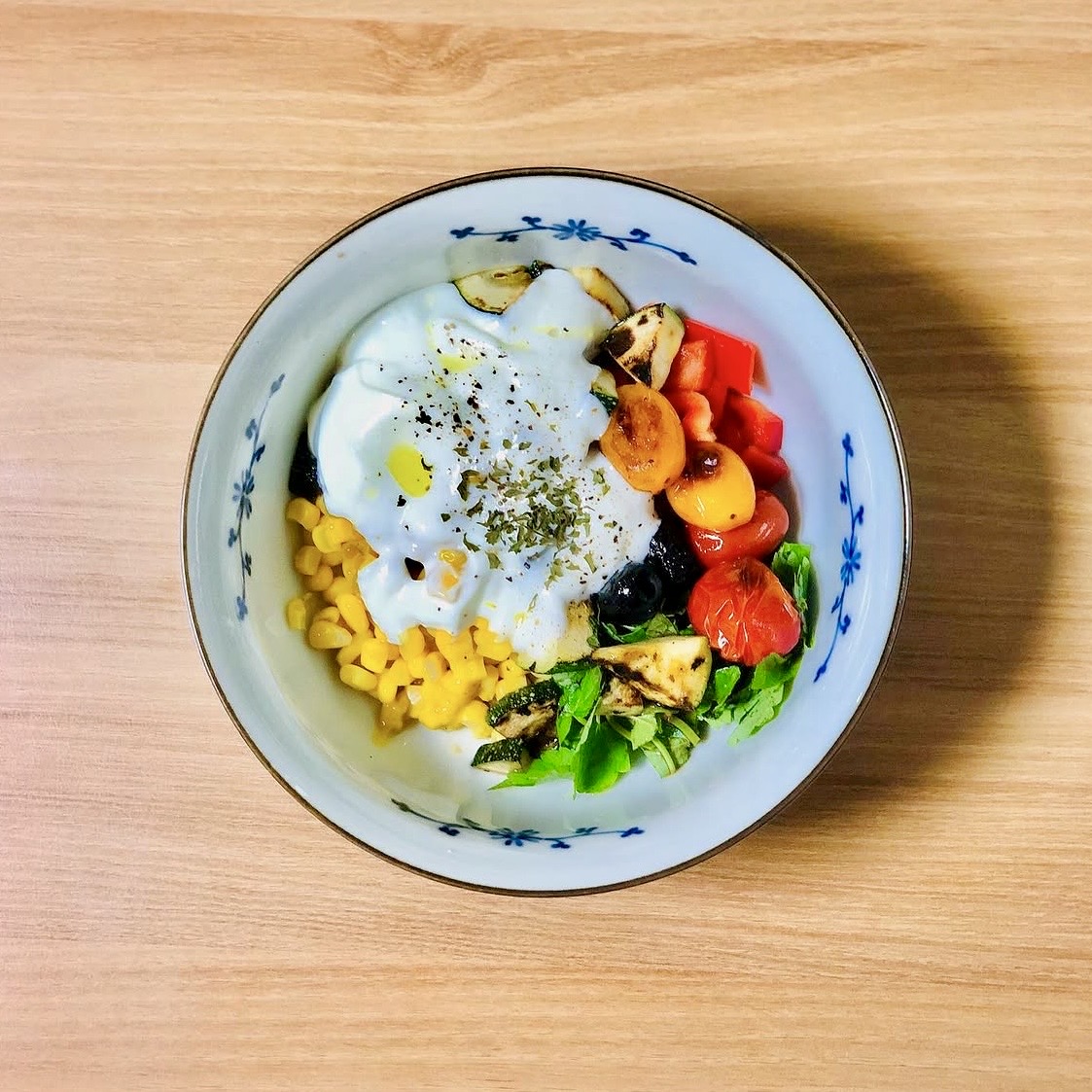Corn Yogurt Salad