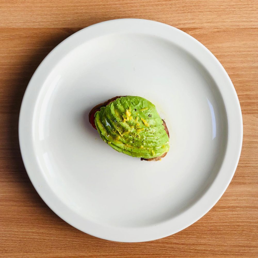오늘의조식 아보카도_크로스티니 폴렌타 2